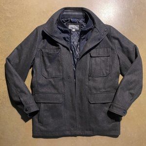 Michael Kors dual-layer pea coat - SMALL